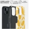 Burga Tough Back Cover Hülle mit MagSafe für Apple iPhone 15 - Lemon Tart 1