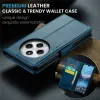 CASEME Litchi Texture Book Wallet Klapphülle für Xiaomi Redmi 14C / Xiaomi Poco C75 - Blau 8