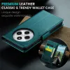 CASEME Litchi Texture Book Wallet Klapphülle für Xiaomi Redmi 14C / Xiaomi Poco C75 - Grün 8