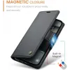 CASEME Litchi Texture Book Wallet Klapphülle für Apple iPhone 17e/16e - Schwarz 12