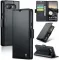 CASEME Litchi Texture Book Wallet Klapphülle für Google Pixel 9a - Schwarz