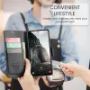 CASEME Litchi Texture Book Wallet Klapphülle für Samsung Galaxy A36 - Schwarz 8