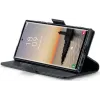 CASEME Litchi Texture Book Wallet Klapphülle für Samsung Galaxy S25 Ultra - Schwarz 7