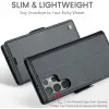 CASEME Litchi Texture Book Wallet Klapphülle für Samsung Galaxy S25 Ultra - Schwarz 10