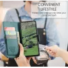 CASEME Litchi Texture Book Wallet Klapphülle für Oppo Reno13 - Grün 6
