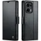CASEME Litchi Texture Book Wallet Klapphülle für Oppo Reno13 - Schwarz