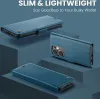 CASEME Litchi Texture Book Wallet Klapphülle für Oppo Reno13 F 4G/5G / Reno13 FS 5G - Blau 8