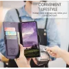 CASEME Litchi Texture Book Wallet Klapphülle für Oppo Reno13 F 4G/5G / Reno13 FS 5G - Lila 6
