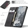 CASEME Retro Texture Book Wallet Klapphülle für OnePlus 13 - Schwarz 6