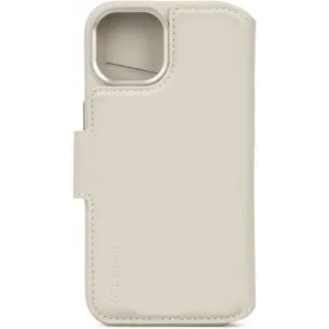 Decoded Echtleder 2-in-1 Book Wallet Klapphülle für Apple iPhone 15 - Clay