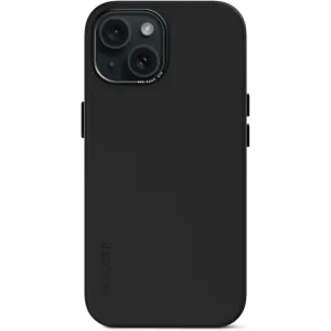 Decoded Silikon Back Cover Hülle mit MagSafe für Apple iPhone 15 Plus - Graphene