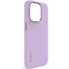Decoded Silikon Back Cover Hülle mit MagSafe für Apple iPhone 15 Pro Max - Digital Lavender 5