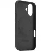Decoded Echtleder Back Cover Hülle für Apple iPhone 16 - Schwarz 4