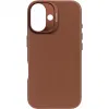 Decoded Echtleder Back Cover Hülle für Apple iPhone 16 - Tan 2