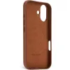 Decoded Echtleder Back Cover Hülle für Apple iPhone 16 - Tan 4