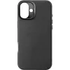 Decoded Echtleder Back Cover Hülle für Apple iPhone 16 Plus - Schwarz 2