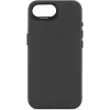 Decoded Echtleder Back Cover Hülle für Apple iPhone 17e/16e - Schwarz