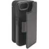 Decoded Echtleder 2-in-1 Book Wallet Klapphülle für Apple iPhone 17e/16e - Schwarz