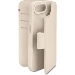 Decoded Echtleder 2-in-1 Book Wallet Klapphülle für Apple iPhone 17e/16e - Clay