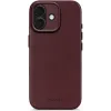 Decoded Echtleder Back Cover Hülle für Apple iPhone 17 - Dark Ruby