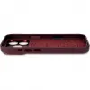 Decoded Echtleder Back Cover Hülle für Apple iPhone 17 Pro - Dark Ruby 4