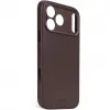Decoded Echtleder Back Cover Hülle für Apple iPhone 17 Pro - Chocolate Brown 3