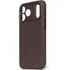 Decoded Echtleder Back Cover Hülle für Apple iPhone 17 Pro - Chocolate Brown 10