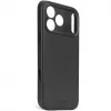 Decoded Echtleder Back Cover Hülle für Apple iPhone 17 Pro - Schwarz 2