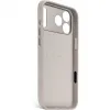 Decoded Echtleder Back Cover Hülle für Apple iPhone 17 Pro Max - Solid Clay 3