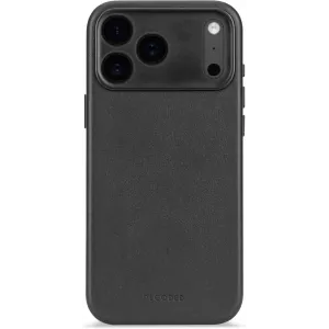 Decoded Echtleder Back Cover Hülle für Apple iPhone 17 Pro Max - Schwarz