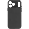 Decoded Echtleder Back Cover Hülle für Apple iPhone 17 Pro Max - Schwarz 7