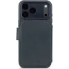 Decoded Echtleder 2-in-1 Book Wallet Klapphülle für Apple iPhone 17 Pro Max - Navy Shadow