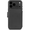 Decoded Echtleder 2-in-1 Book Wallet Klapphülle für Apple iPhone 17 Pro Max - Schwarz