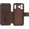 Decoded Echtleder 2-in-1 Book Wallet Klapphülle für Apple iPhone 17 Pro - Chocolate Brown 7