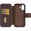 Decoded Echtleder 2-in-1 Book Wallet Klapphülle für Apple iPhone 17 - Chocolate Brown 6