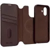 Decoded Echtleder 2-in-1 Book Wallet Klapphülle für Apple iPhone 17 - Chocolate Brown 7