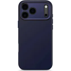 Decoded Silikon Back Cover Hülle mit MagSafe für Apple iPhone 17 Pro Max - True Navy