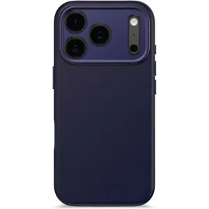 Decoded Silikon Back Cover Hülle mit MagSafe für Apple iPhone 17 Pro - True Navy
