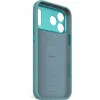 Decoded Silikon Back Cover Hülle mit MagSafe für Apple iPhone 17 Pro Max - Retro Blue 3