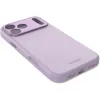 Decoded Silikon Back Cover Hülle mit MagSafe für Apple iPhone 17 Pro Max - Lavender 9