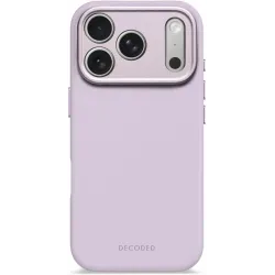 Decoded Silikon Back Cover Hülle mit MagSafe für Apple iPhone 17 Pro - Lavender
