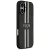 Guess 4G Printed Stripes Hard Case Back Cover Hülle mit MagSafe für Apple iPhone 17 - Schwarz 1