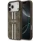 Guess 4G Printed Stripes Hard Case Back Cover Hülle mit MagSafe für Apple iPhone 17 Pro Max - Braun
