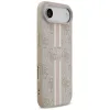 Guess 4G Printed Stripes Hard Case Back Cover Hülle mit MagSafe für Apple iPhone Air - Rosa 2