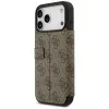 Guess 4G Big Metal Logo Book Wallet Klapphülle für Apple iPhone 17 Pro Max - Braun 5