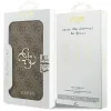 Guess 4G Big Metal Logo Book Wallet Klapphülle für Apple iPhone 17 Pro Max - Braun 6