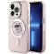 Karl Lagerfeld IML Choupette Back Cover Hülle mit MagSafe für Apple iPhone 15 Pro - Rosa