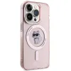 Karl Lagerfeld IML Choupette Back Cover Hülle mit MagSafe für Apple iPhone 15 Pro - Rosa 4