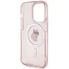 Karl Lagerfeld IML Choupette Back Cover Hülle mit MagSafe für Apple iPhone 15 Pro - Rosa 7
