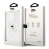 Karl Lagerfeld IML Choupette Back Cover Hülle mit MagSafe für Apple iPhone 15 Pro - Transparent 8